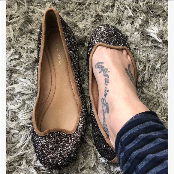 moda in pelle flats